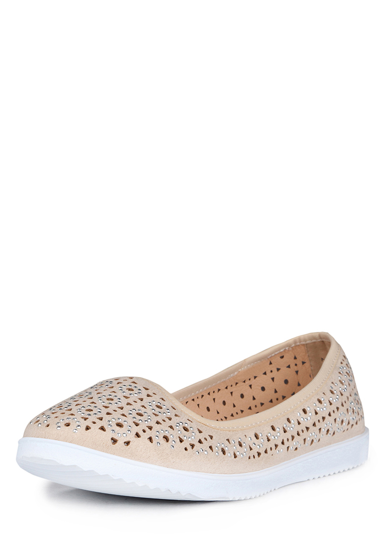 фото Балетки женские t.taccardi zs188-1k бежевые 40 ru