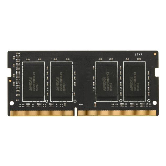 Оперативная память AMD 4Gb DDR4 2666MHz SO-DIMM (R744G2606S1S-U)