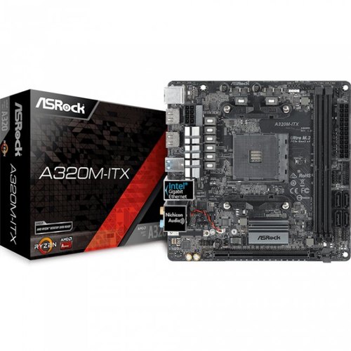 фото Материнская плата asrock a320m-itx