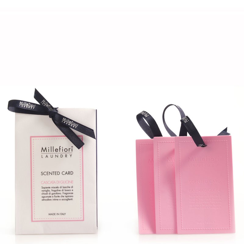 

Ароматическая карточка Millefiori Milano Шепот водопада 3 шт, 172848