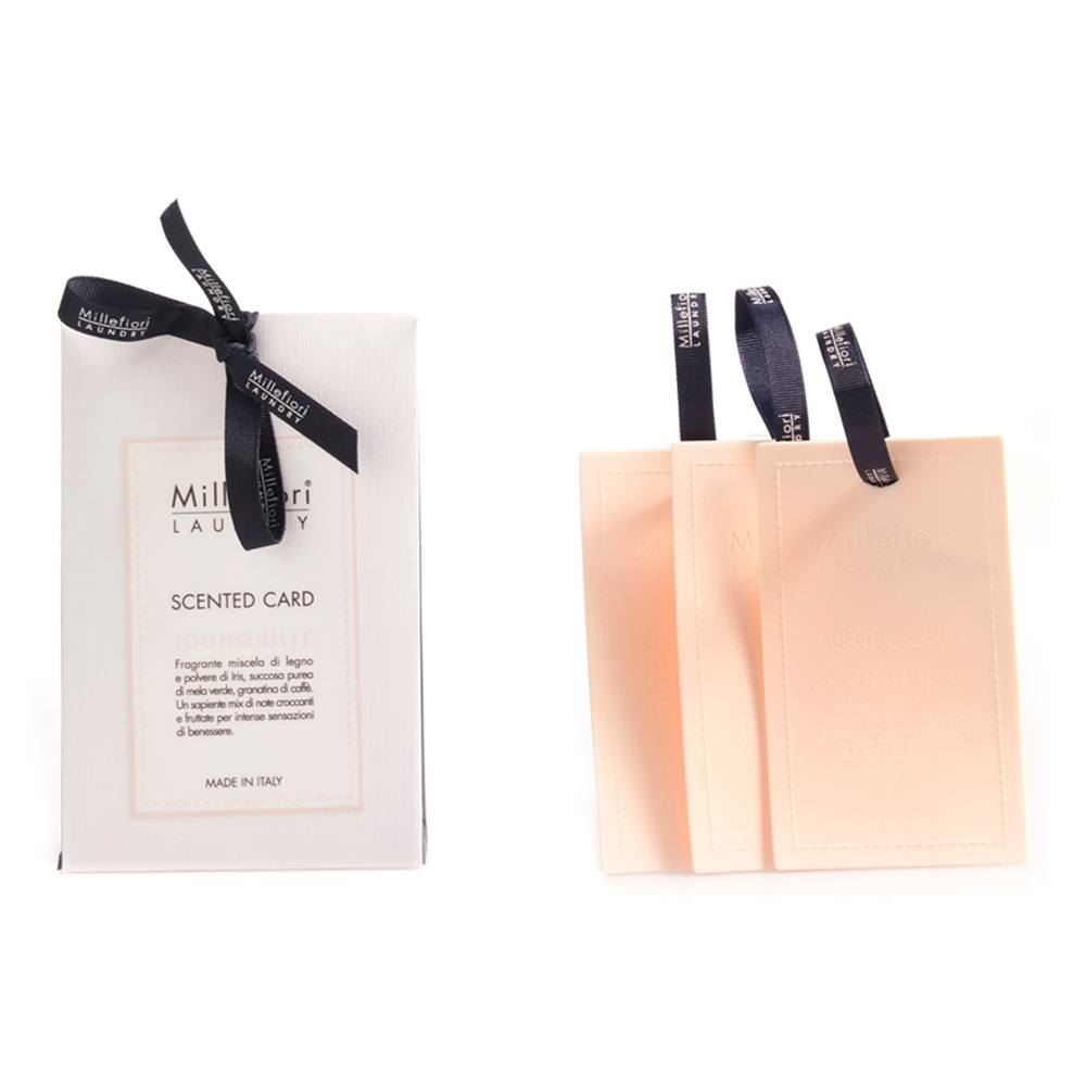 

Ароматическая карточка Millefiori Milano Нарцисс Laundry Scented Card Jounquille 3 шт, 172832