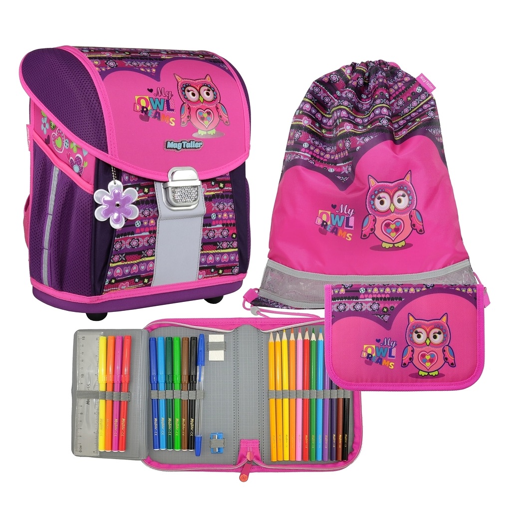 

Ранец детский Mag Taller школьный Evo Light. Owl, с наполнением
