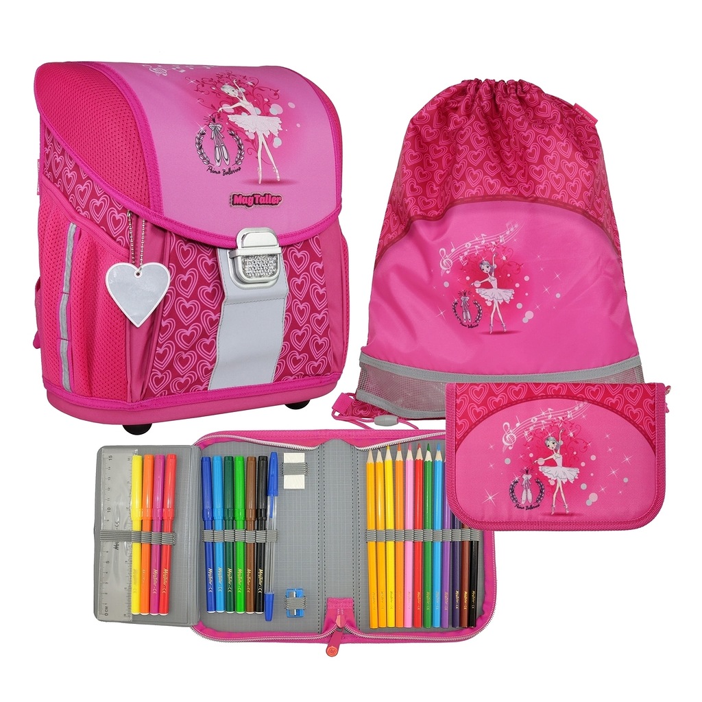 

Ранец детский Mag Taller школьный Evo Light. Ballerina Pink, с наполнением