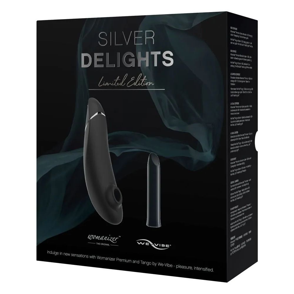 Эротический набор Womanizer Premium + WEVIBE Tango черный