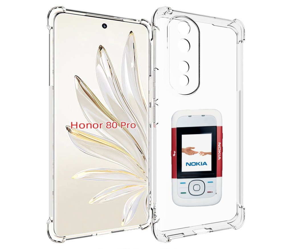 

Чехол MyPads старая нокия для Honor 80 Pro, Прозрачный, Tocco