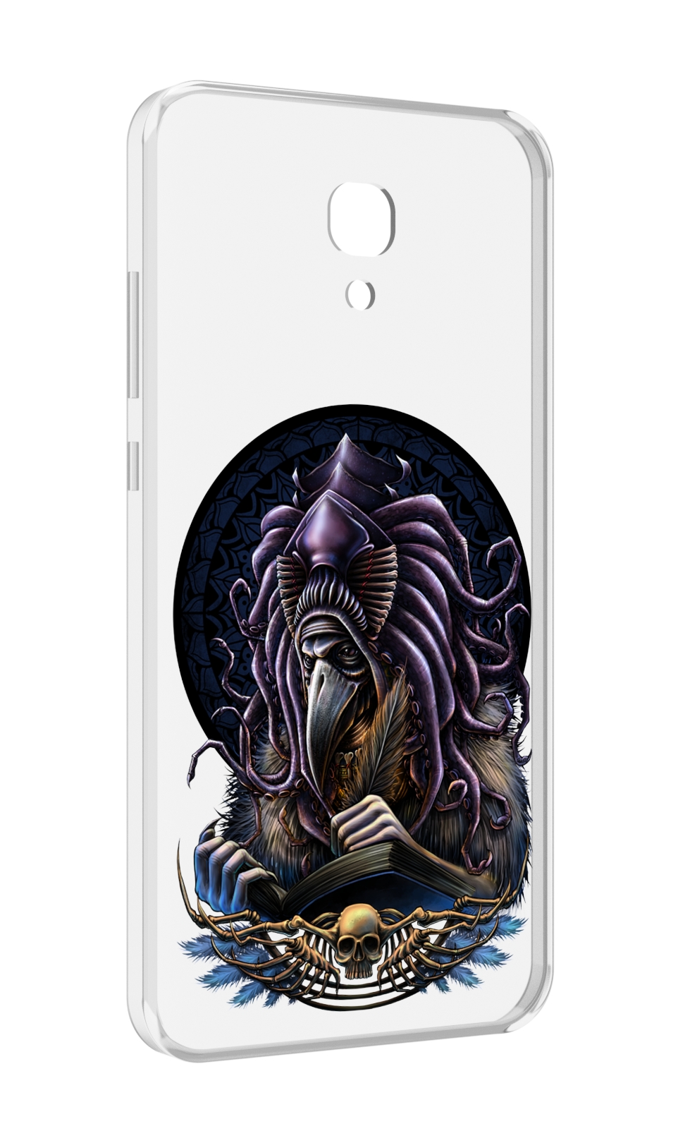 

Чехол MyPads умный ворон для Meizu M6 (M711Q), Прозрачный, Tocco