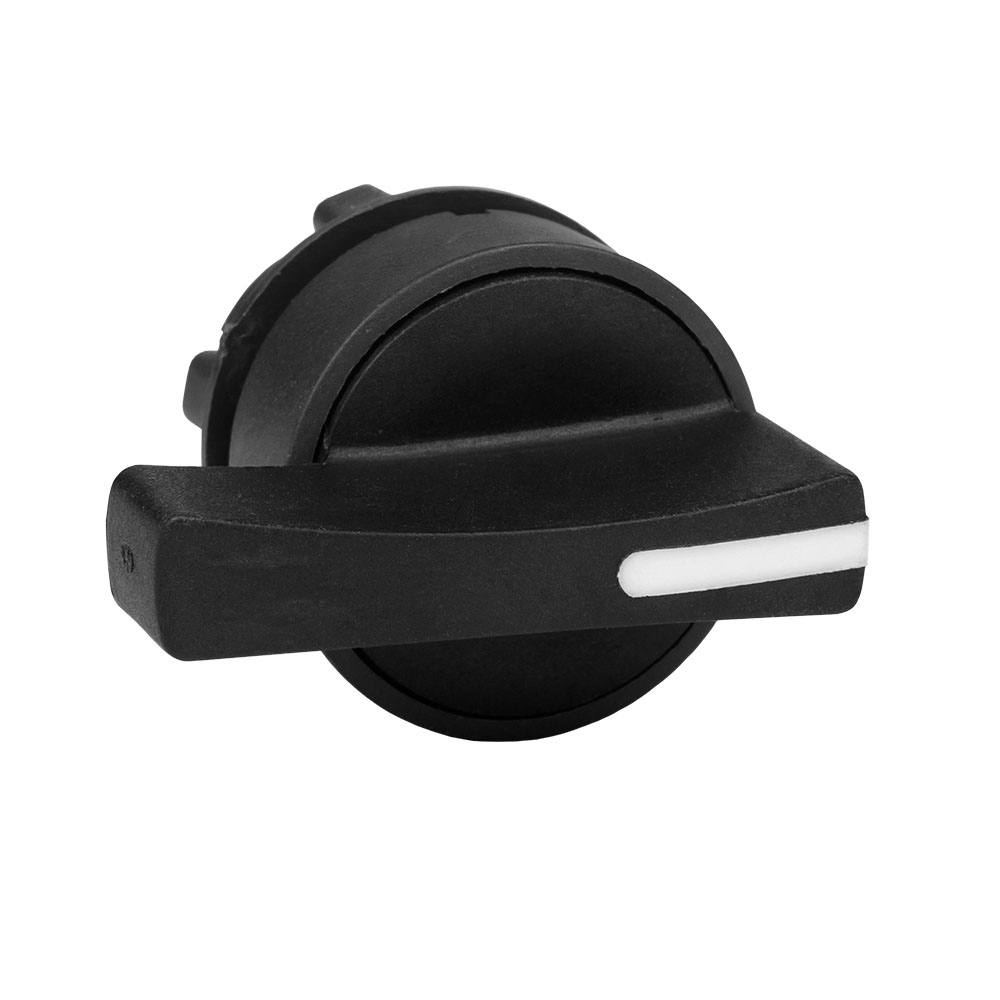 фото Головка переключателя optisignal d22 a5-sj-2 удл. рукоятка 2 поз пластик zb5aj2 кэаз 33227