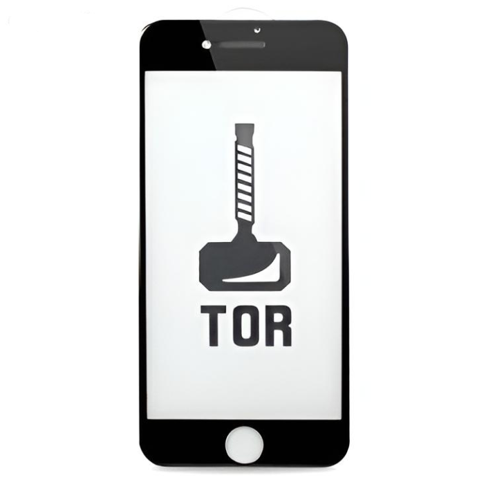 

Защитное стекло 20D с сеткой для динамика iPhone 6 Plus/6s Plus Full (черный), iPhone 6 Plus / 6s Plus