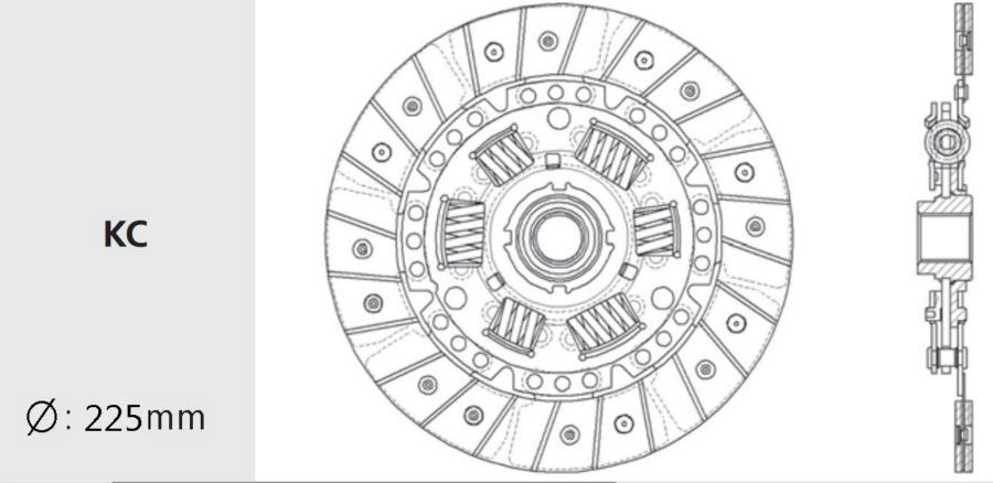 

Диск Сцепления Mitsubishi Galant (84-96) (2.0/2.5),Lancer (92-00) (2.0) Valeo Phc