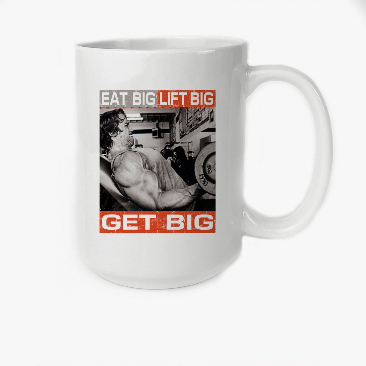 

Кружка CoolPodarok Eat big lift big get big