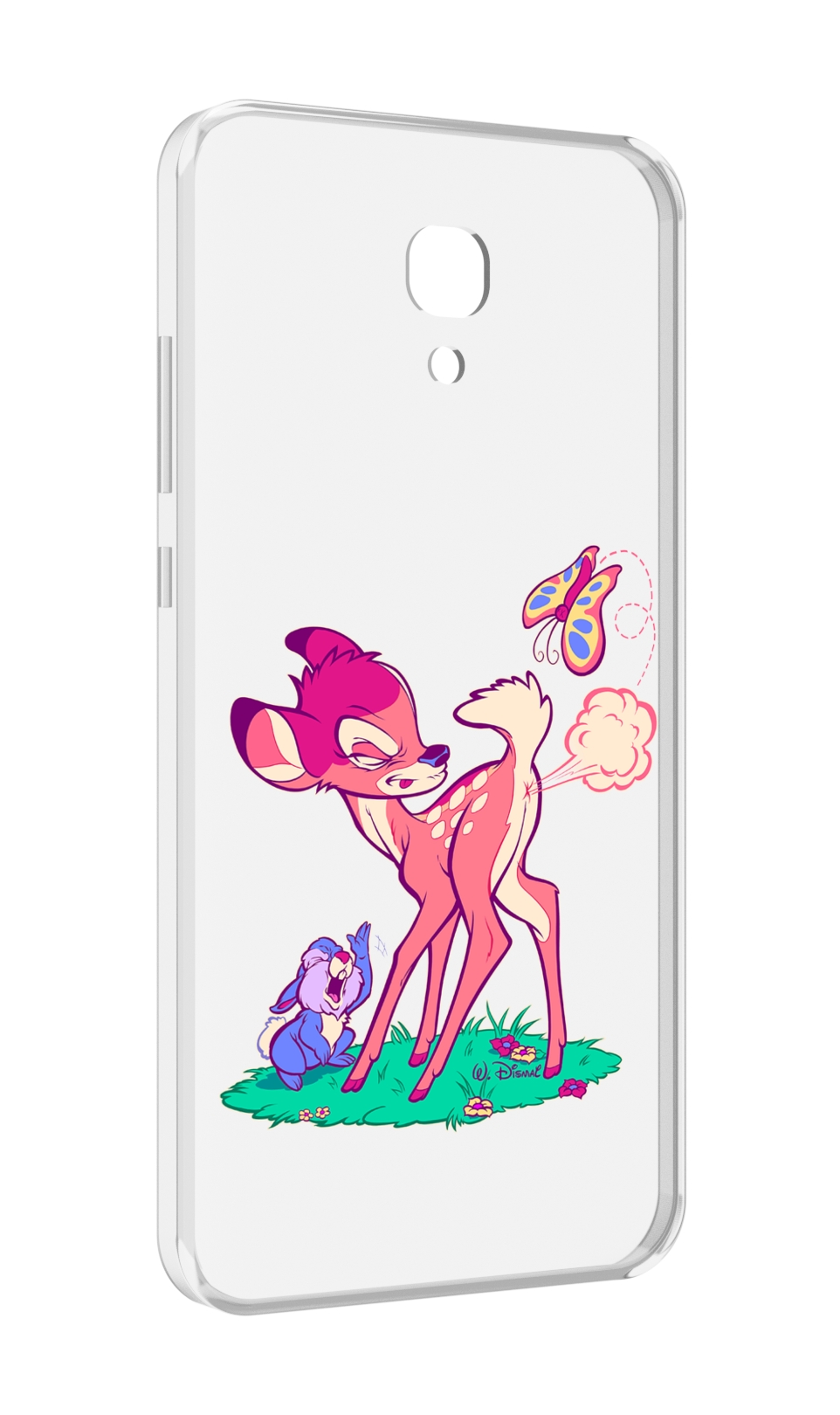 Чехол MyPads смешной олененок для Meizu M6 (M711Q)