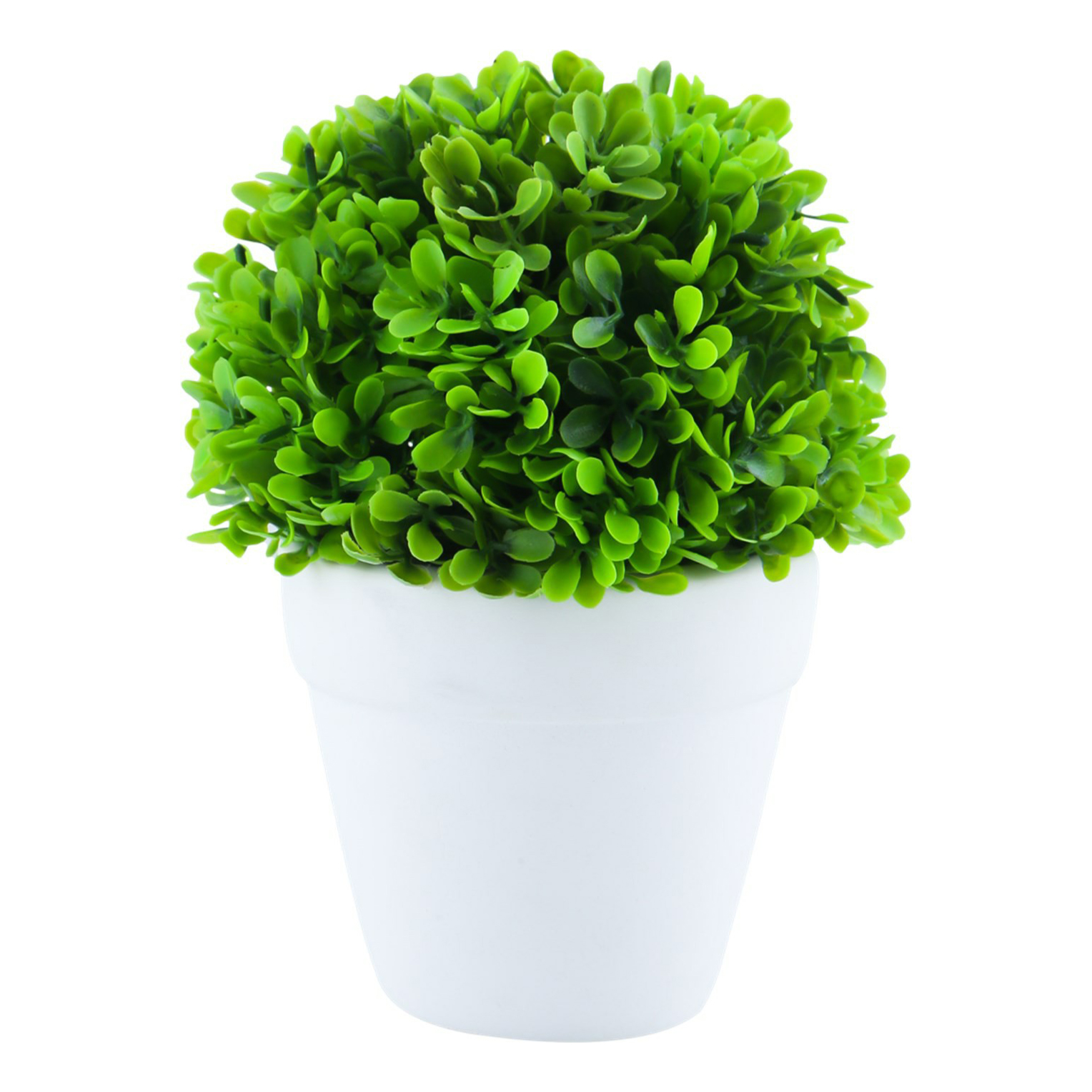 

Растение искусственное Самшит с цементном горшке 18 см, Зеленый