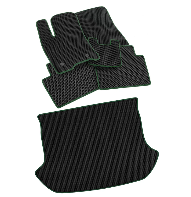 

EVA коврики для Nissan X-Trail (T32) 2015-наст. время ViceCar AM32054R темно-зеленый, X-Trail T32