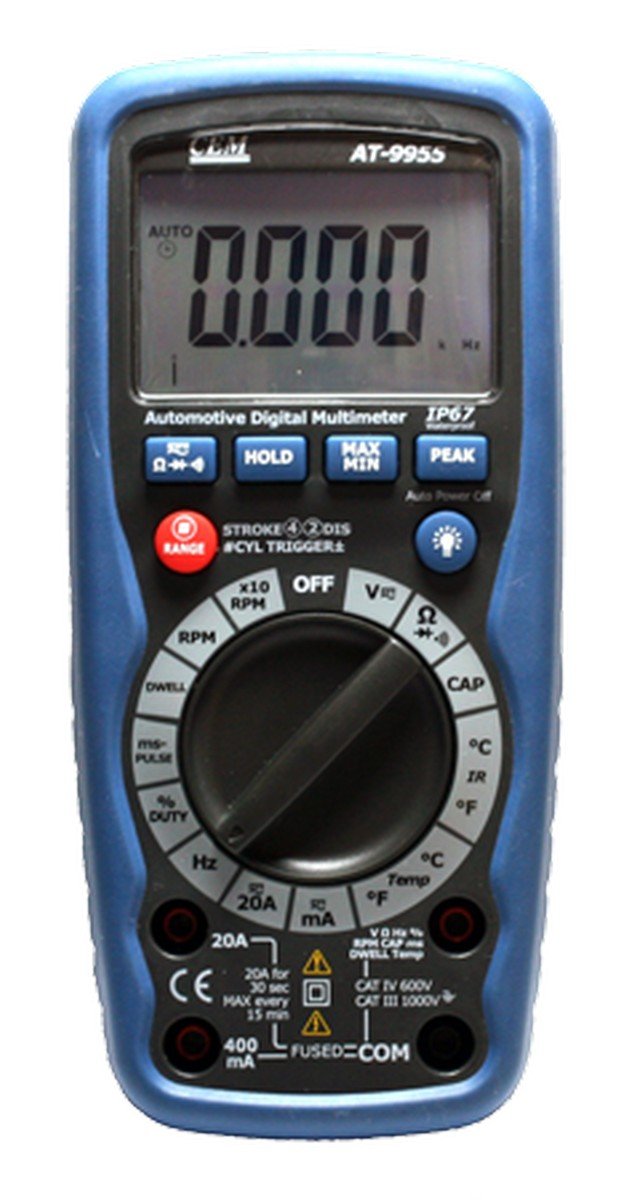 Автомобильный мультиметр AT-9955 тест на ртуть индикатор измерительный на 3 анализа