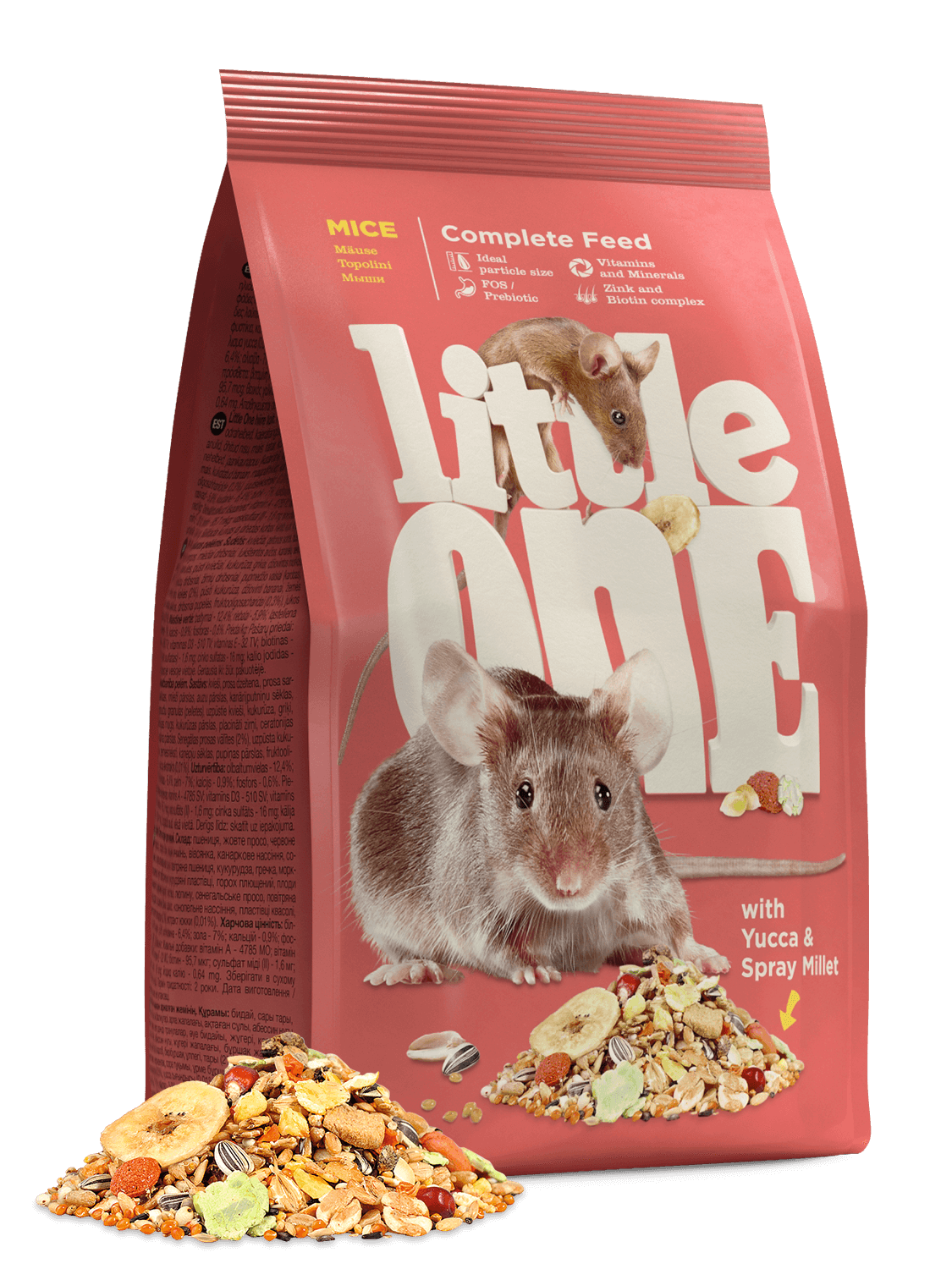 

Сухой корм для мышей Little One, 20 кг