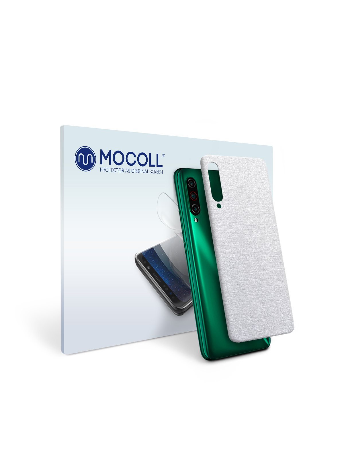 

Пленка защитная MOCOLL для задней панели Meizu Meilan Note 6 Металлик Серебристый