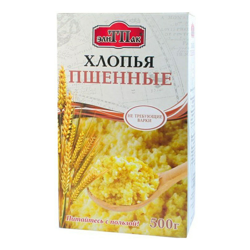 

Хлопья ЭлитПак пшенные 500 г