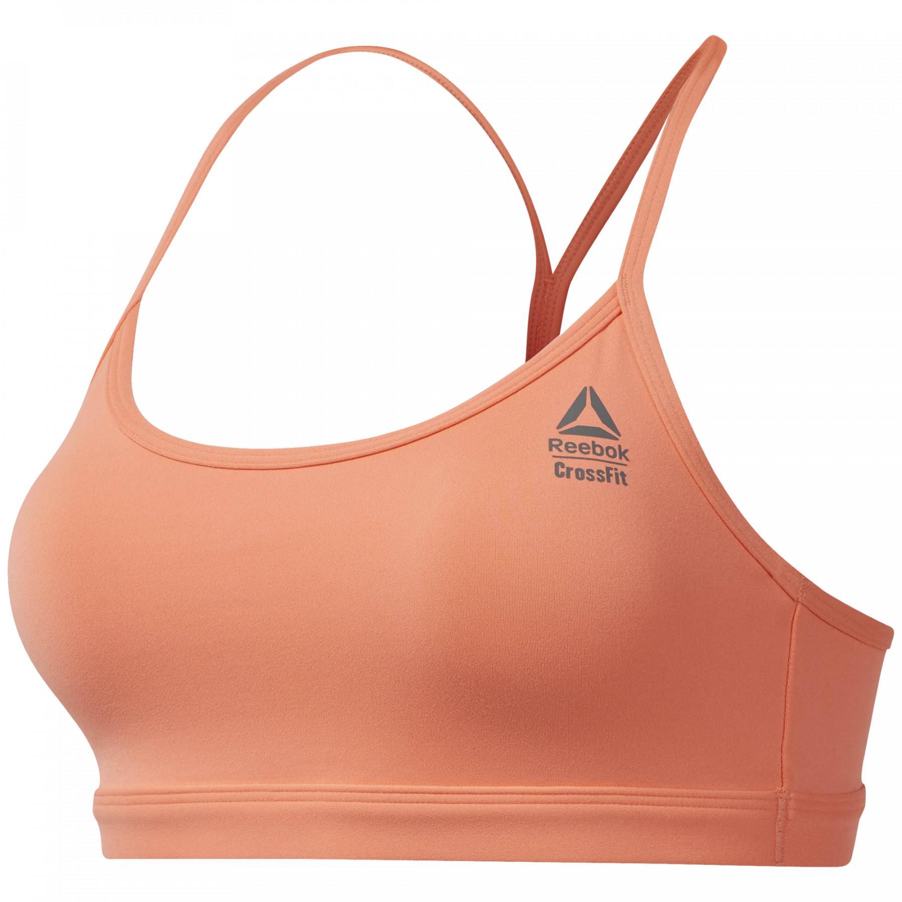 Топ женский Reebok DU5079 оранжевый XS 1413₽