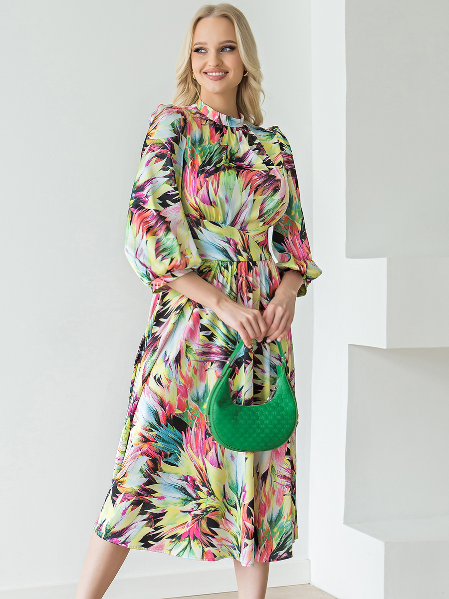 Платье женское MARICHUELL MPl00161V(manila) разноцветное 42 RU