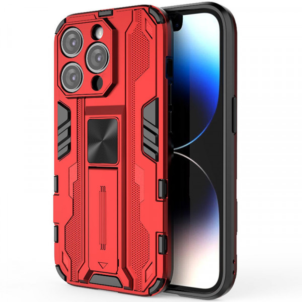 Противоударный чехол-подставка Epik Galvatron для iPhone 13 Pro с защитой камеры