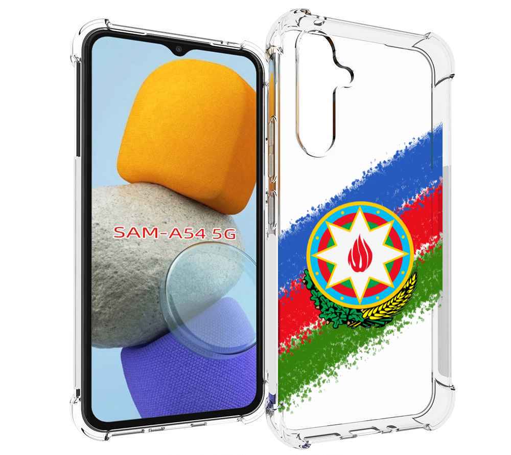 

Чехол MyPads герб флаг Азербайджана для Samsung Galaxy A54, Tocco