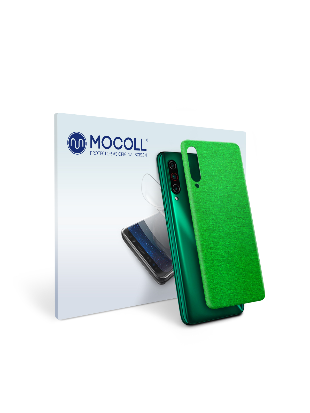 

Пленка защитная MOCOLL для задней панели Meizu M3Note Металлик Зеленый