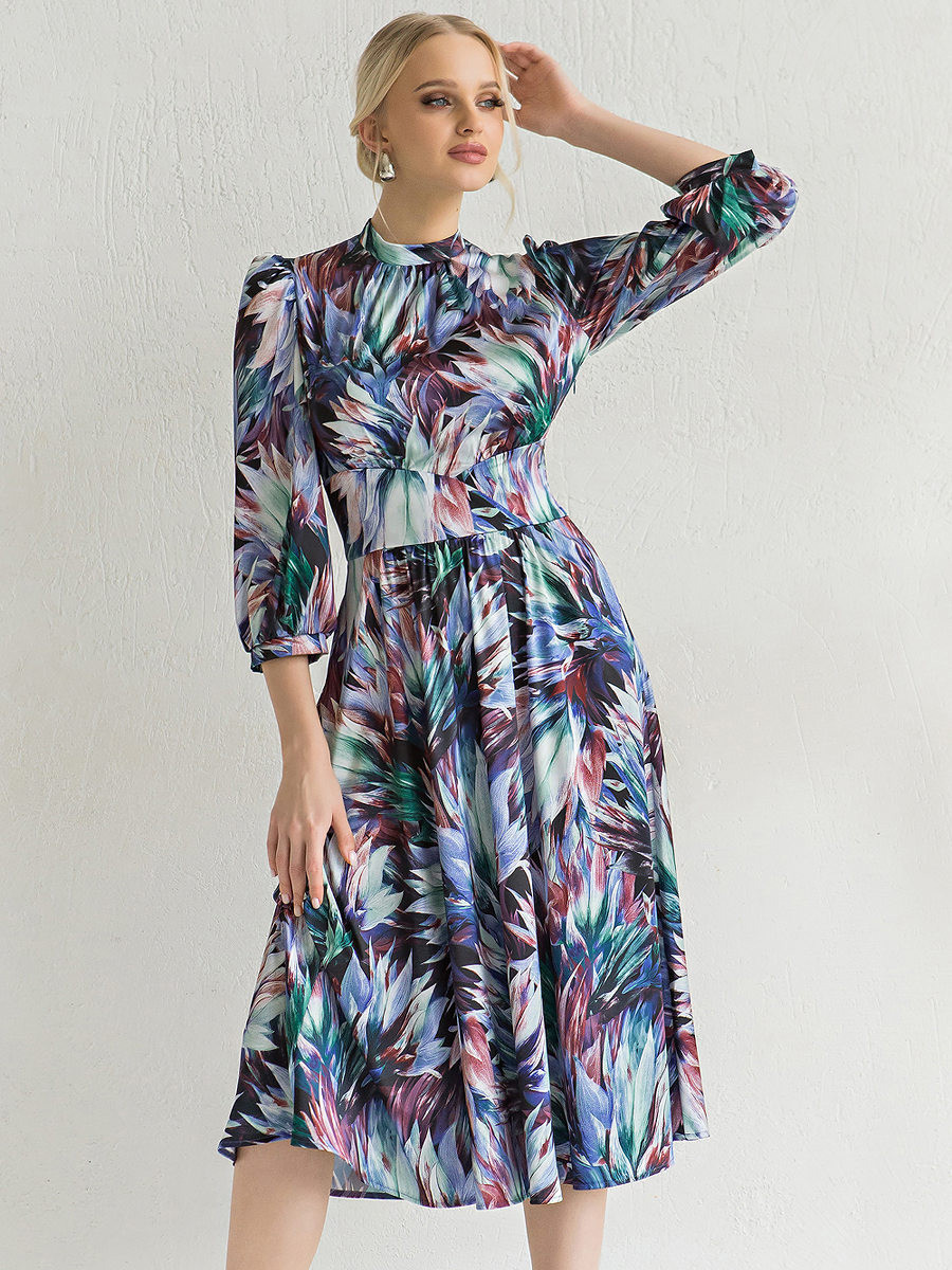 Платье женское MARICHUELL MPl00161V(manila) разноцветное 42 RU