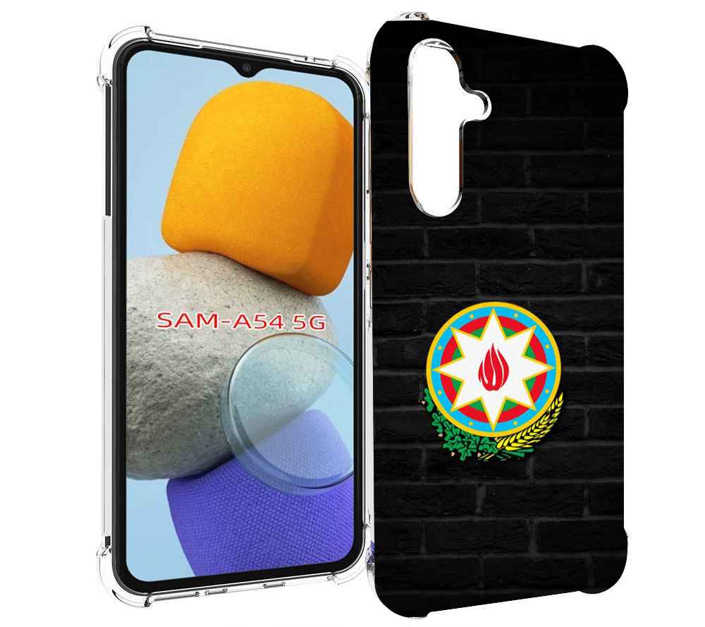 Чехол MyPads герб азербайджана для Samsung Galaxy A54
