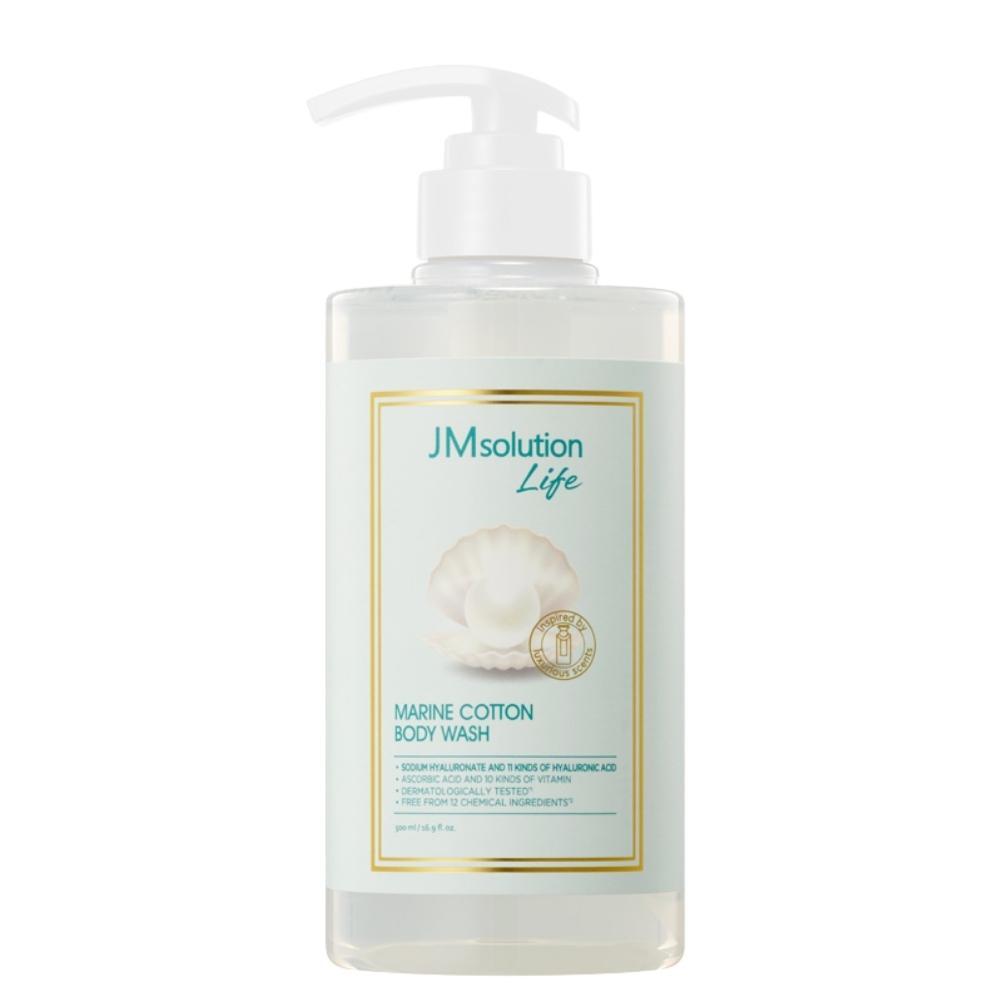 Гель для душа JMsolution с морской водой и пудровым ароматом Life Marine Cotton Body Wash vox мусс для душа с тропическим ароматом 200 0