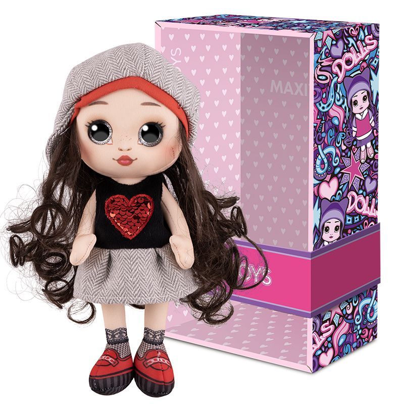 Игрушка для девочек кукла на шарнирах в подарочной коробке MAXITOYS MT-MRT-D001-20