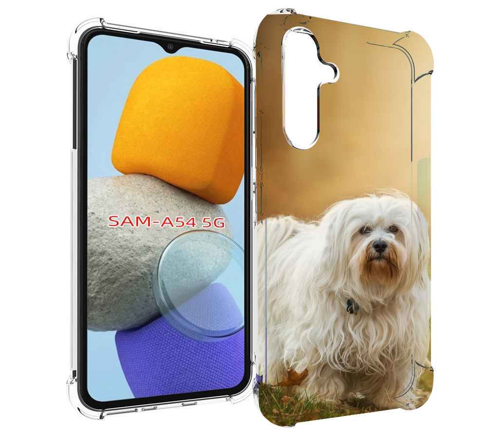 

Чехол MyPads гаванский бишон для Samsung Galaxy A54, Tocco