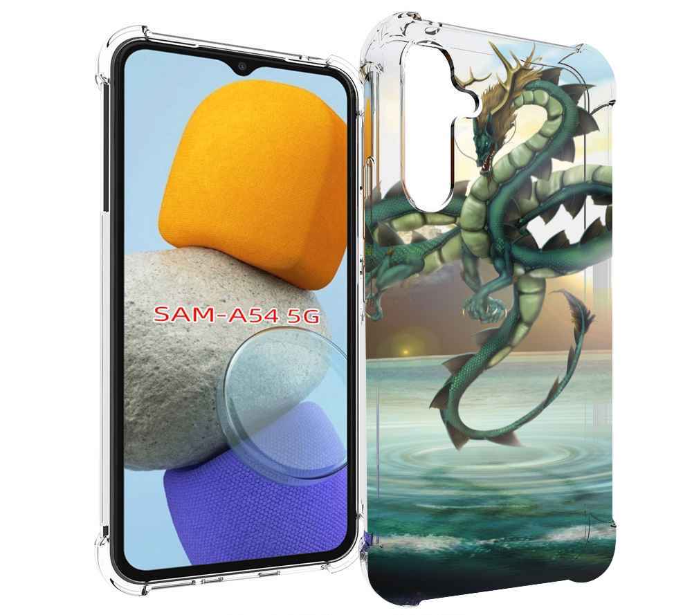 

Чехол MyPads водяной-дракон для Samsung Galaxy A54, Tocco