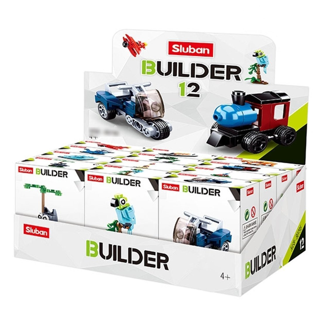 

Конструктор Builder 192 детали в ассортименте SLUBAN