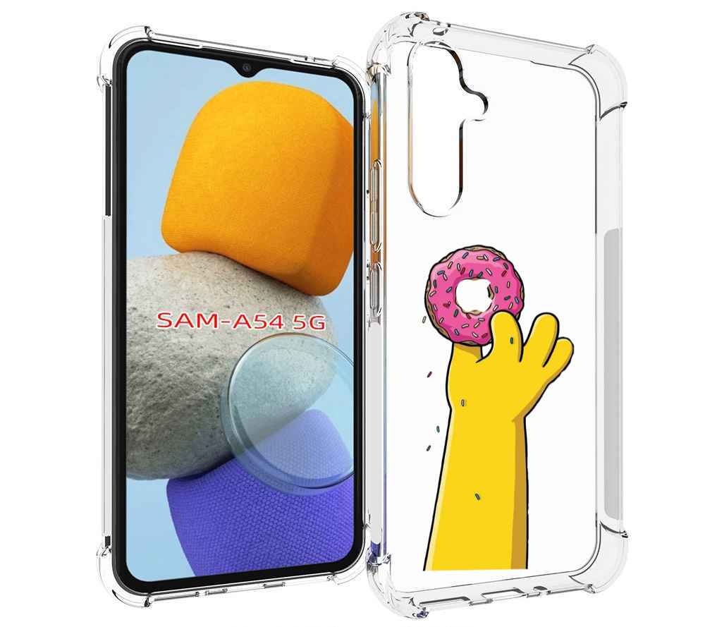 

Чехол MyPads вкусный-пончик для Samsung Galaxy A54, Tocco