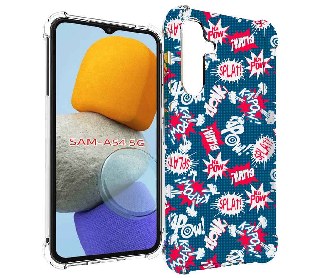 

Чехол MyPads взрывной-принт для Samsung Galaxy A54, Tocco