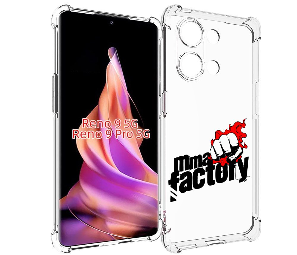 

Чехол MyPads Единоборства ММА для Oppo Reno 9/Reno 9 Pro, Прозрачный, Tocco