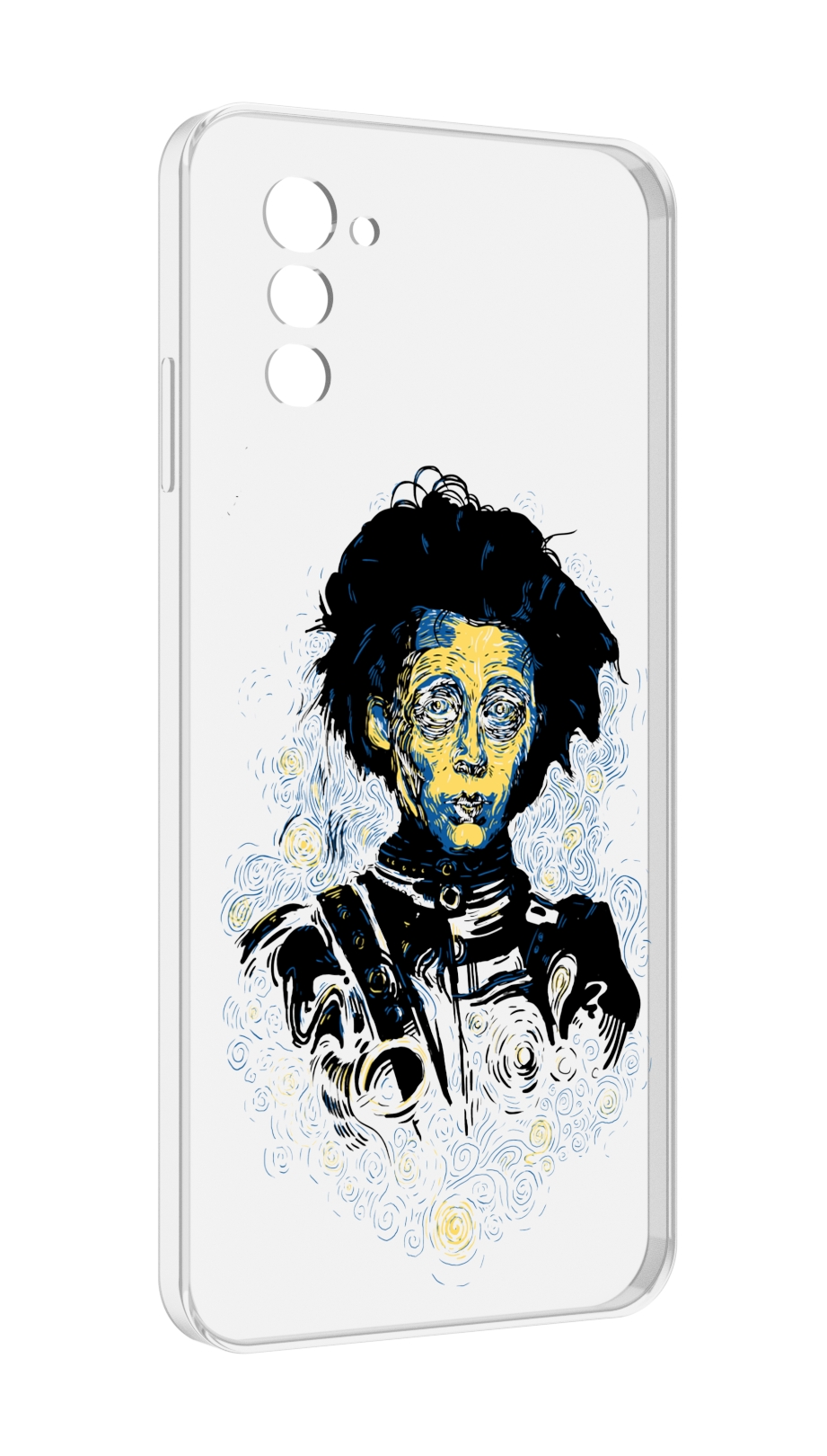 

Чехол MyPads парень черно-белый абстракция для UleFone Note 12 / Note 12P, Прозрачный, Tocco