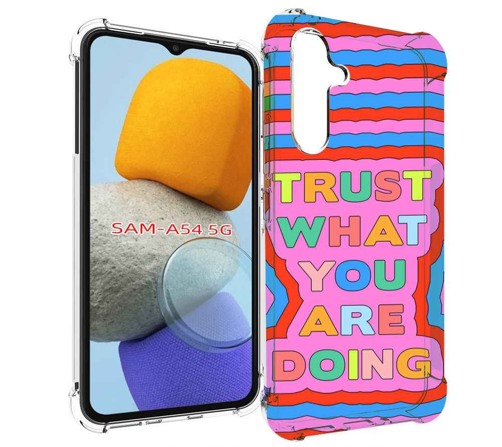 

Чехол MyPads верь-в-то-что-ты-делаешь для Samsung Galaxy A54, Tocco