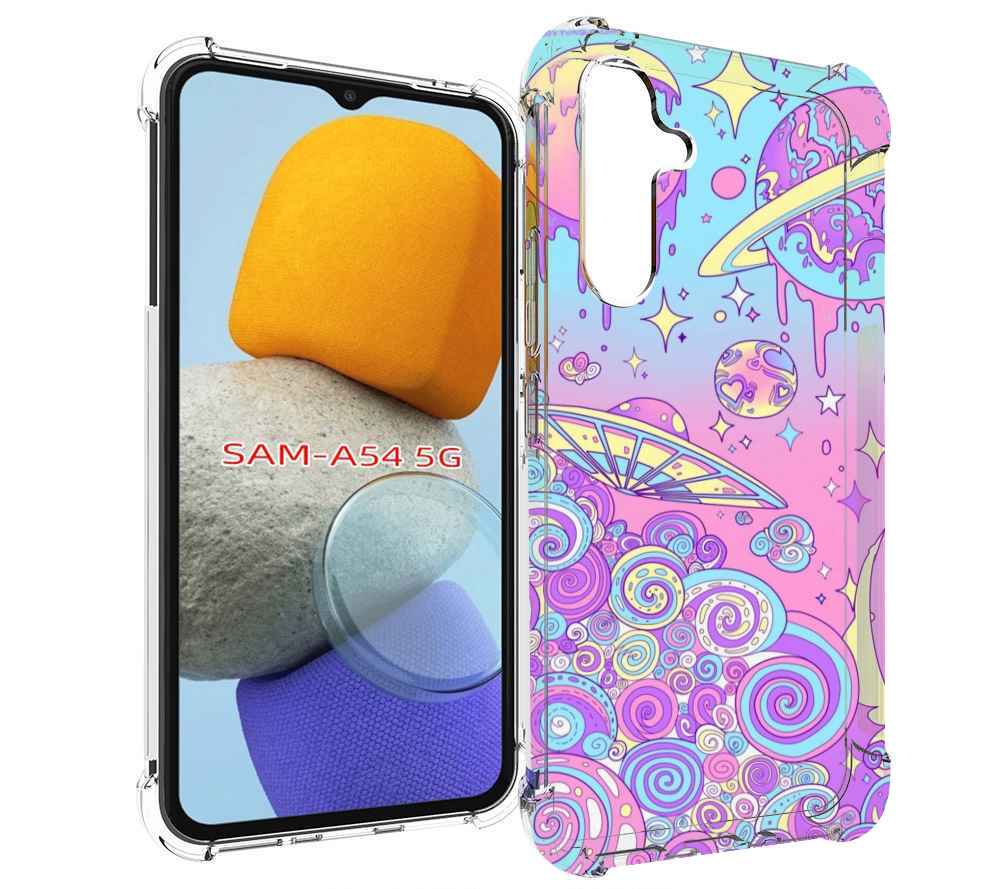 

Чехол MyPads ванильные планеты для Samsung Galaxy A54, Tocco
