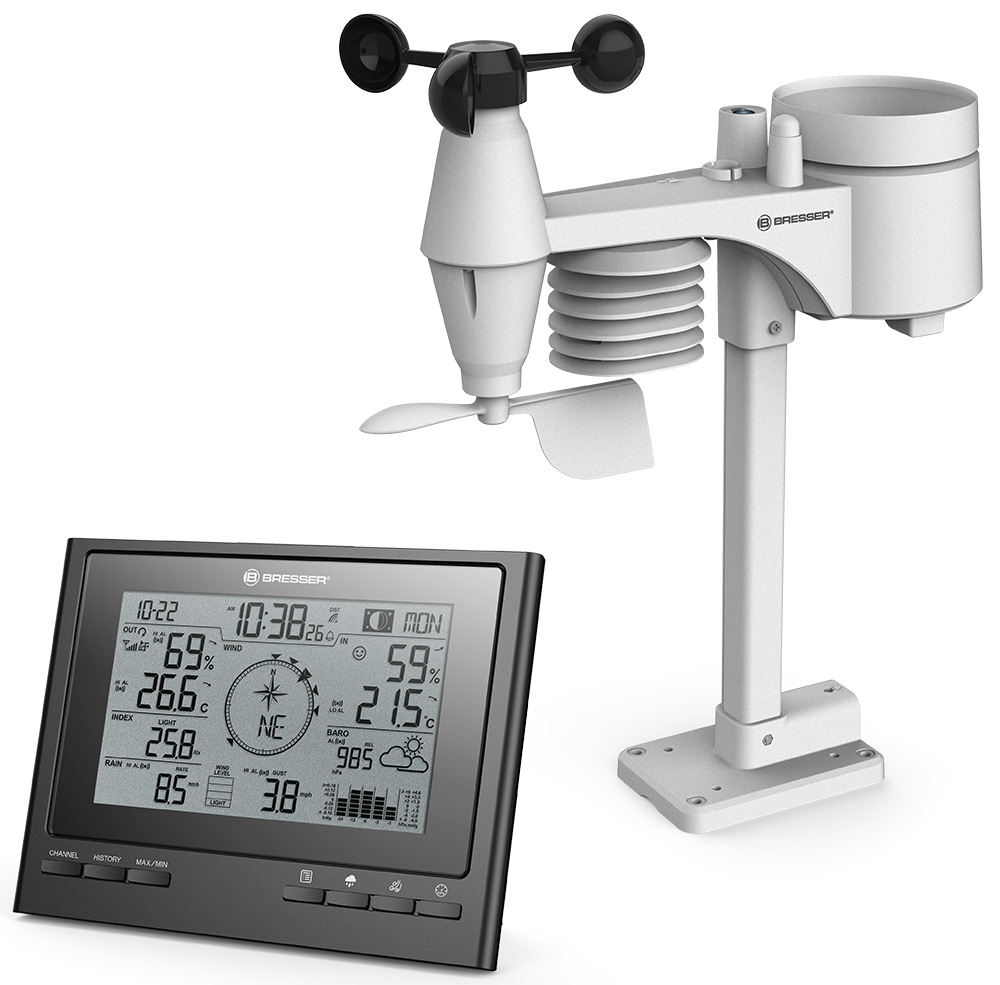 

Метеостанция Bresser «7 в 1» ClimateScout Exclusive, черная