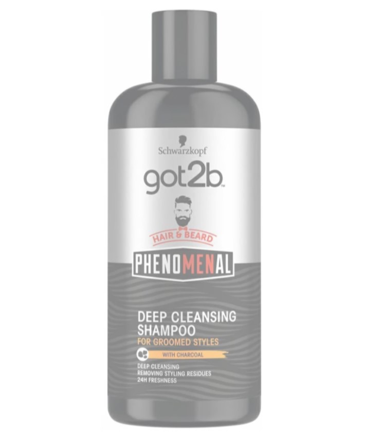 Шампунь Got2b PhenoMenal Deep Cleansing для волос и бороды 250 мл