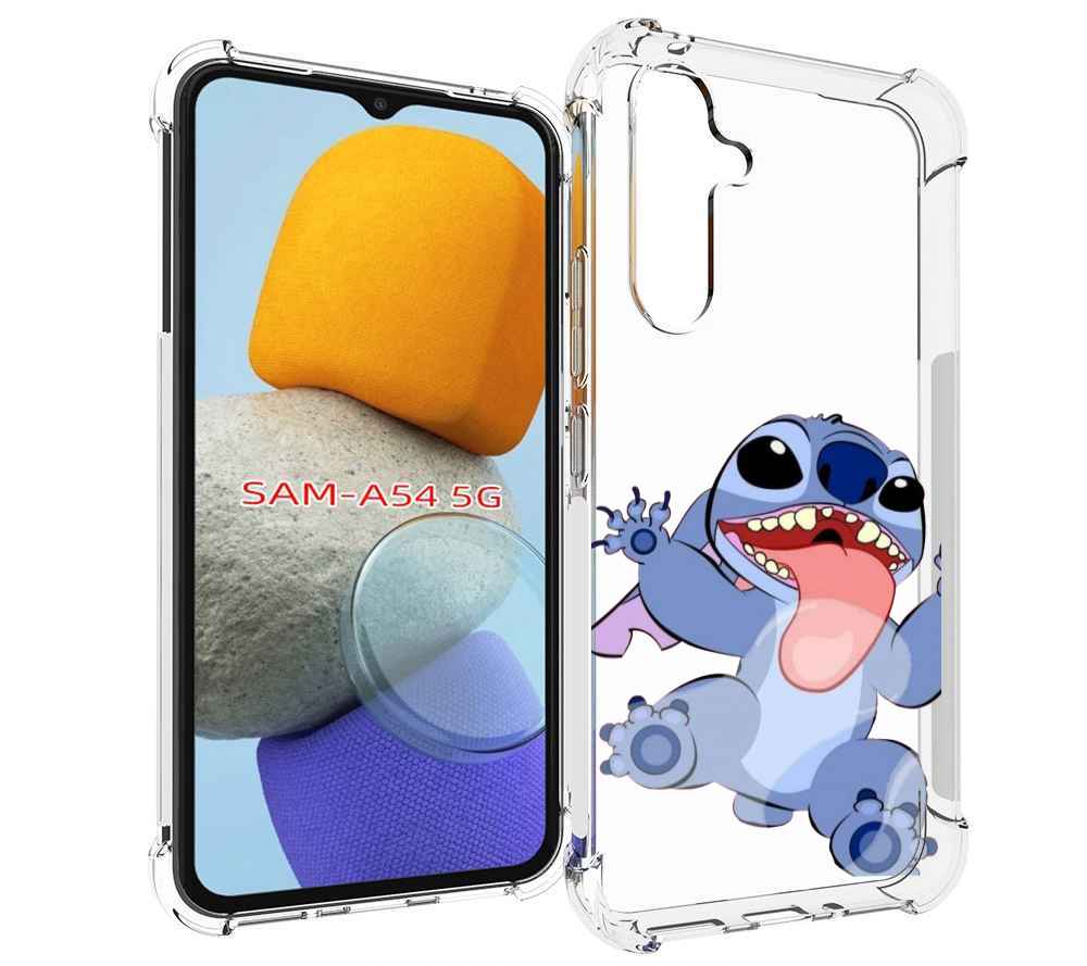 

Чехол MyPads большой-стич для Samsung Galaxy A54, Tocco