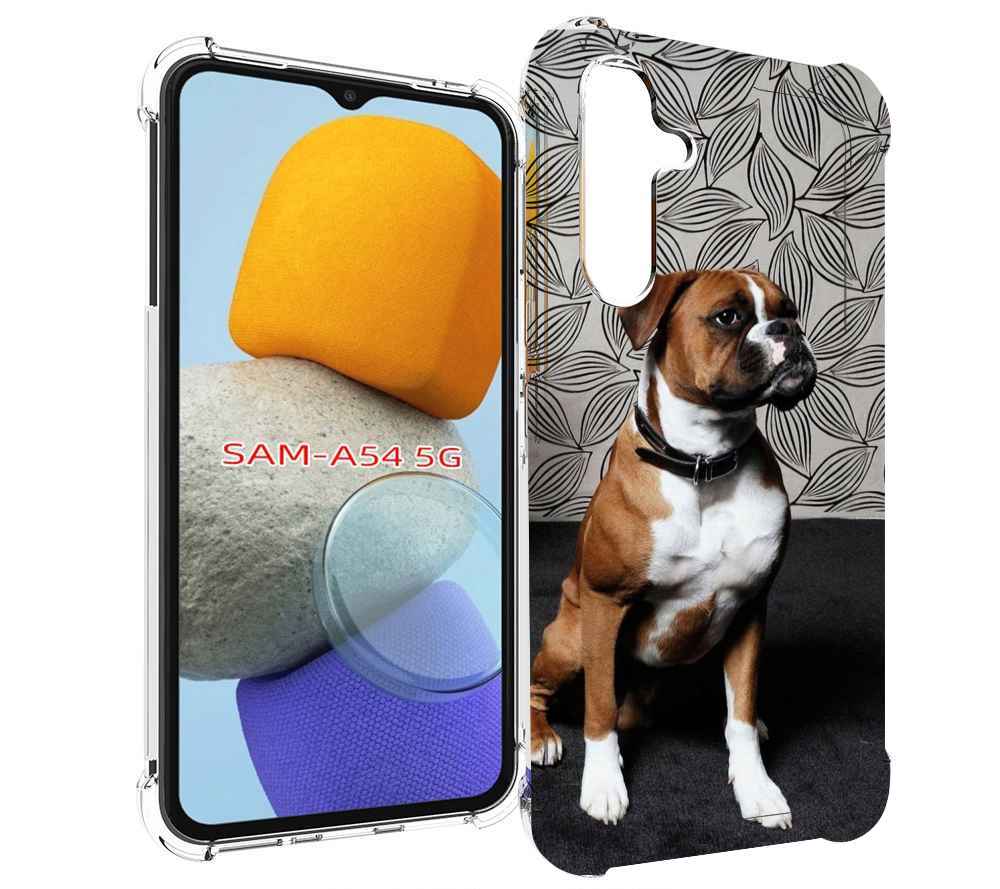 

Чехол MyPads боксер собака для Samsung Galaxy A54, Tocco
