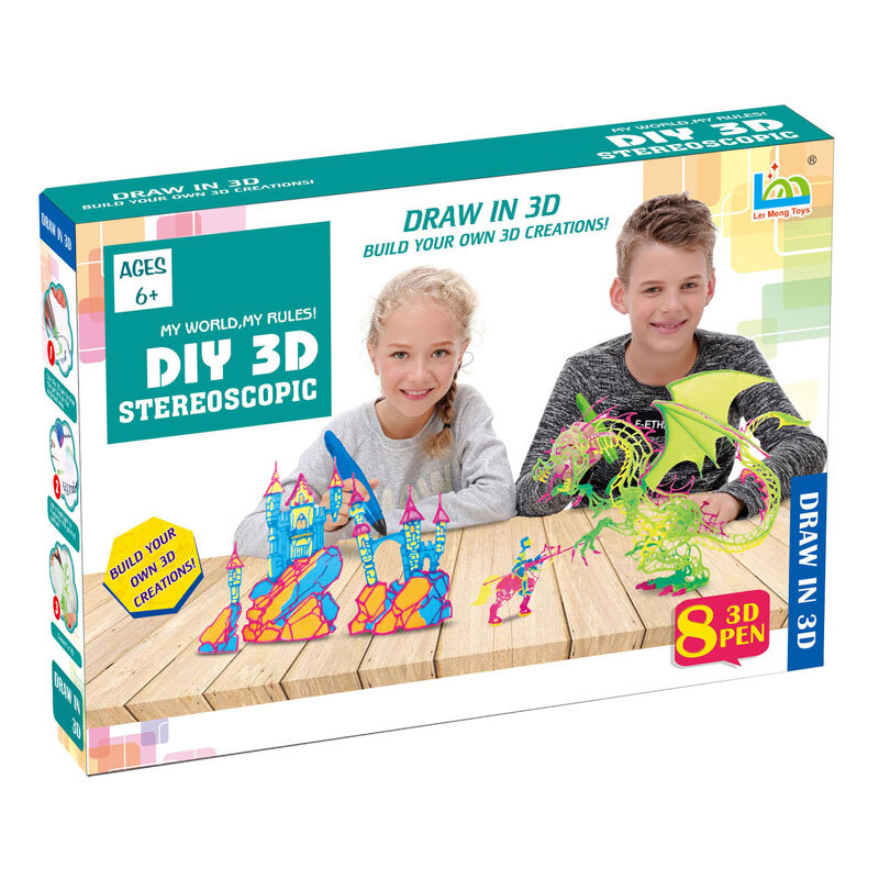 

Ручка 3D PENS (8 шт.) 6+ 1118/18 DT-249, DT-249