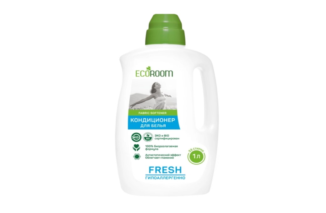 фото Кондиционер для белья ecoroom fresh, 1000 мл