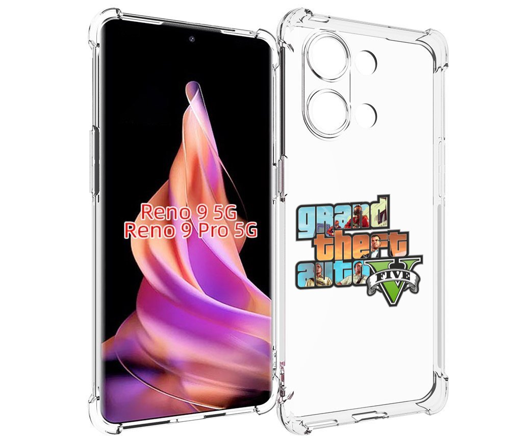 

Чехол MyPads ГТА для Oppo Reno 9/Reno 9 Pro, Прозрачный, Tocco