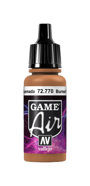 фото Краска для аэрографа vallejo game air 770-17ml. burned flesh 72.770