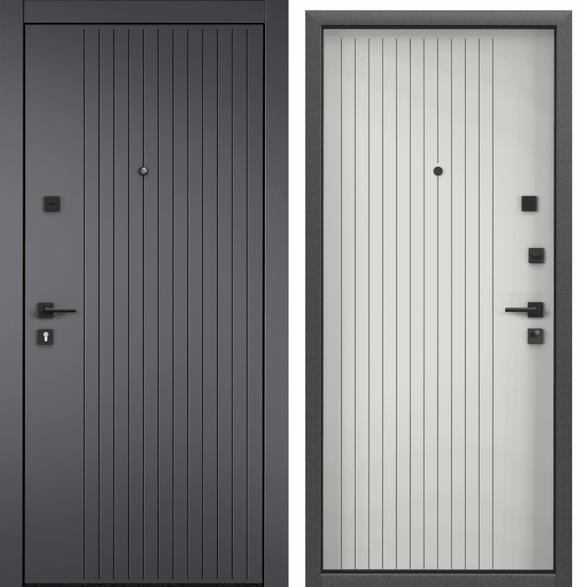 Дверь входная Torex для квартиры металлическая Comfort X 950х2070, правый, серый