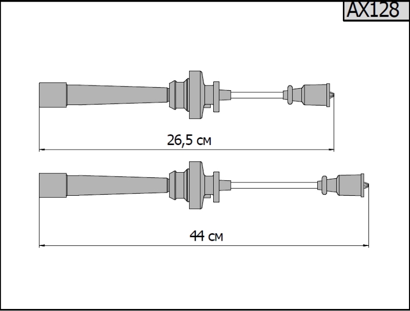 Провода высоковольные MITSUBISHI 4G92 4G13 4G18 4G93 4G63 4G64 4G69