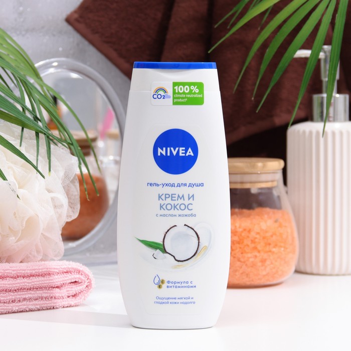 

Гель для душа Nivea Крем Кокос, 250 мл